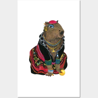 Capybara Fortune Teller Posters and Art